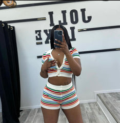 Rainbow two piece set